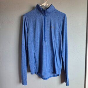 Under Armour Womens Threadborne Lightweight Athletic 1/2 Zip Pullover, Size L